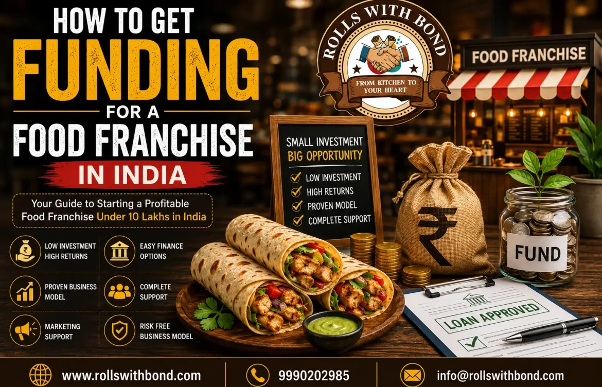 How to Get Funding for a Food Franchise in India: A Complete Guide for Entrepreneurs Looking for a Food Franchise Under 10 Lakhs in India